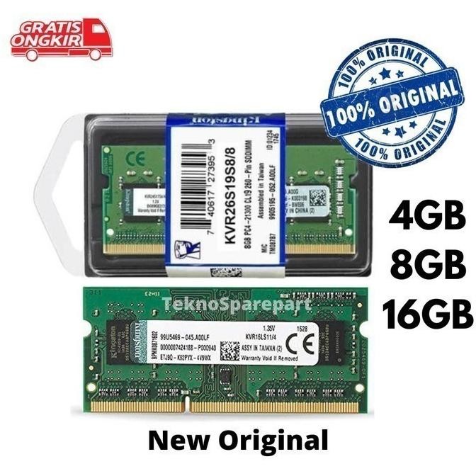 RAM 16GB 8GB 4GB Laptop Acer Aspire E5-553G Original