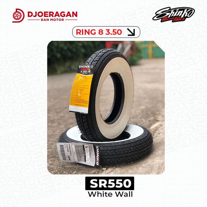 Ban Motor Vespa Classic Shinko Ring 8 Shinko Sr550 3.50-8 Non Tubeless #Gratisongkir #Sale #Discount