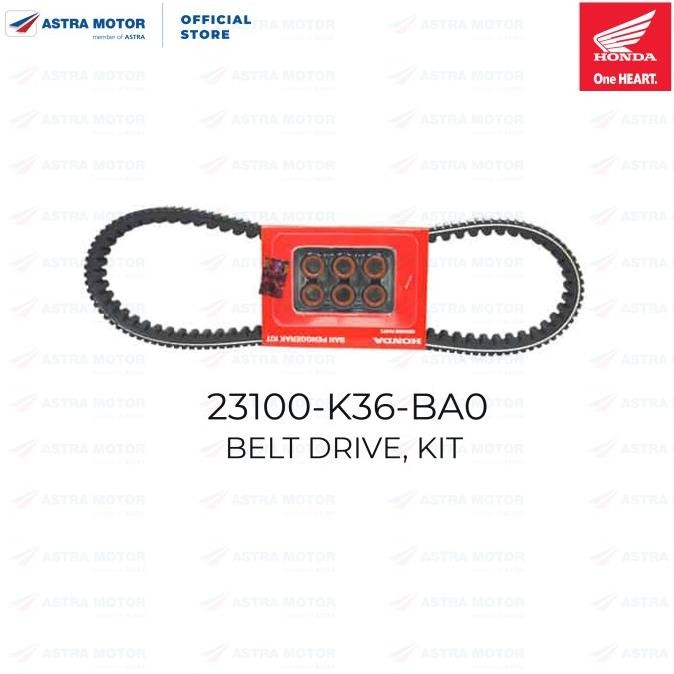 Belt Drive/ Belt Drive Kit Honda Vario 150 (23100K36J02/ 23100K36Pa0) '