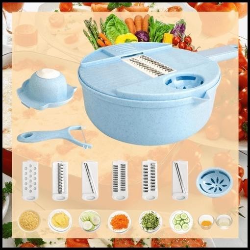 RAISON MULTI SLICER PEMOTONG SERBAGUNA 12 IN 1 TH2810