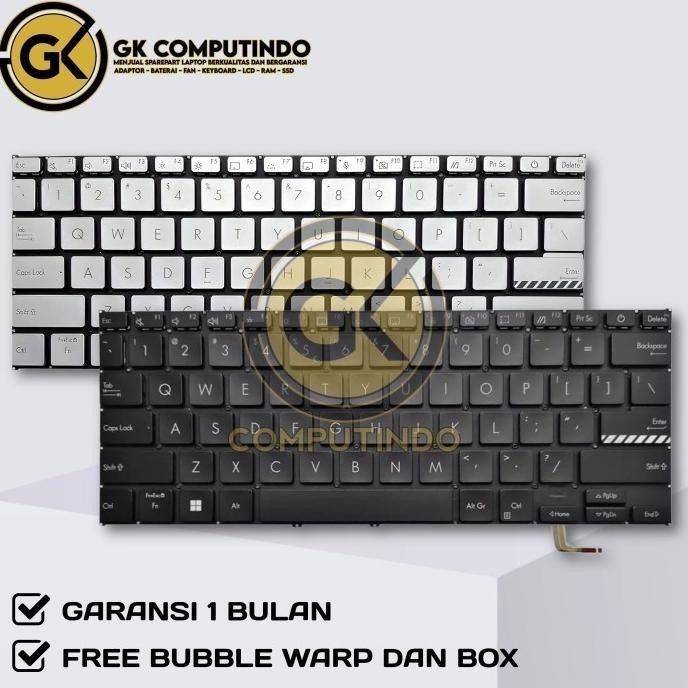 Keyboard Asus VivoBook 14X1404X1404ZX1404ZA A1404 A1404Z A1404ZA