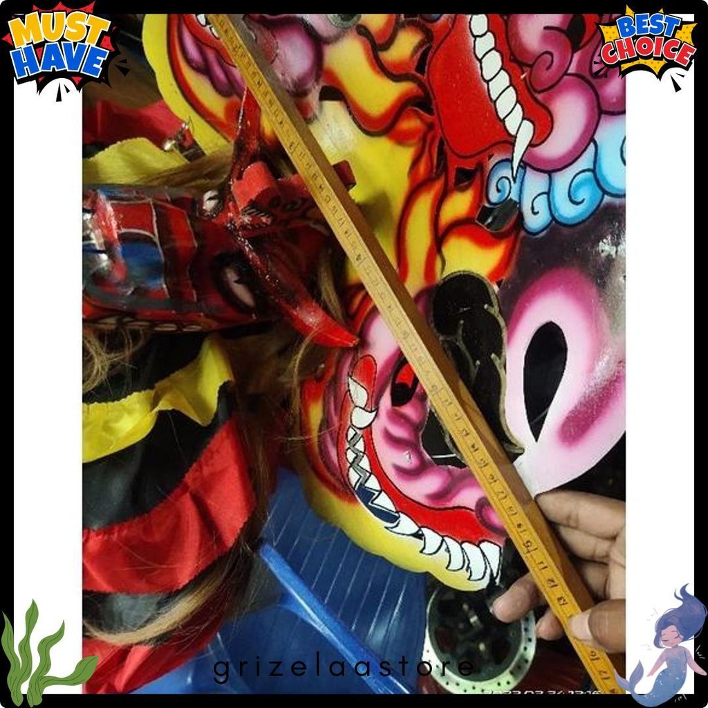 Barongan Devil Anak Naga Tumpuk 195Rb / Devil / Barongan Devil / Barongan / Baju / Kaos / Reog / Kol