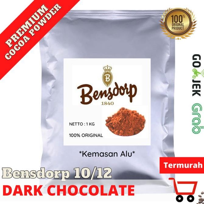 

Coklat bubuk BENSDORP 500 g / 1 Kg |PURE COCOA POWDER 100% ORI