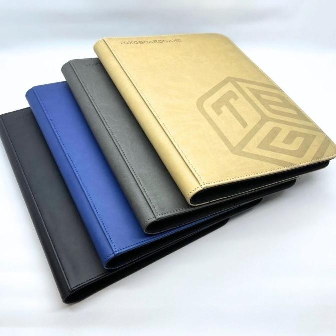 

Premium 9 Pocket PU Leather Binder Zipper Card Album - TBG - TokoBoardGame
