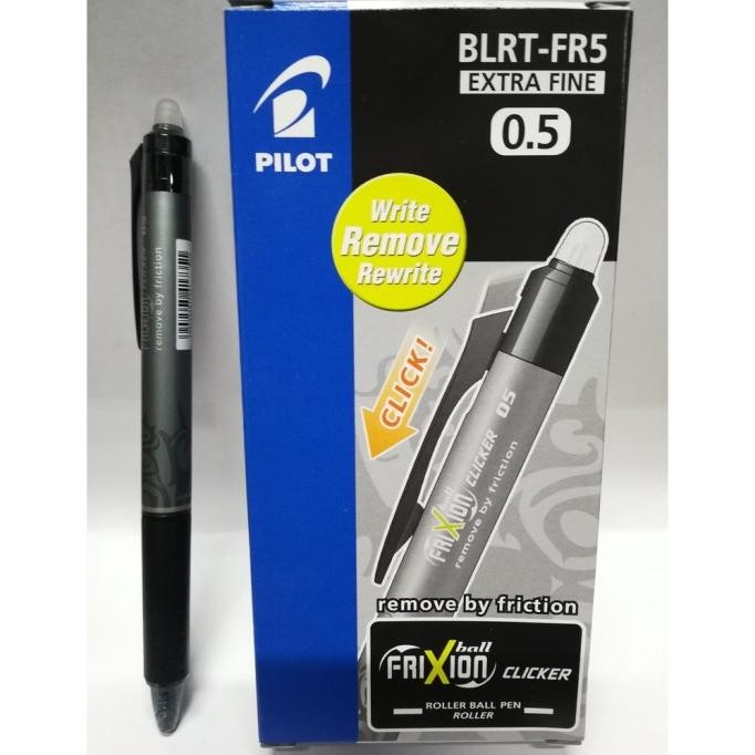 

Produk Baru!! Pulpen Pilot Frixion Clicker 0,7 erasable - Hitam