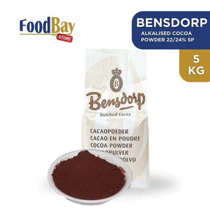 

BENSDORP - Alkalised Cocoa Powder 22/24% SP 5 Kg / Coklat Bubuk
