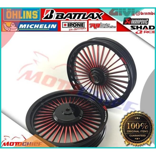 Velg Racing Tapak Lebar TOP Mio Mio Sporty RETRO Series 140BZ4 last s