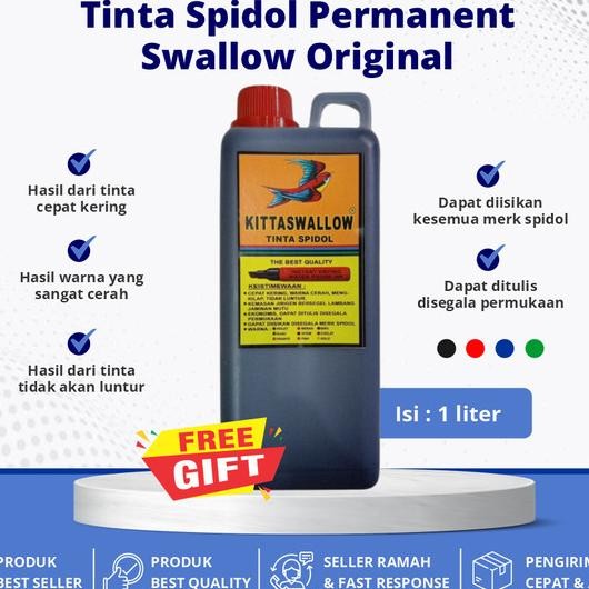 

Tinta Spidol Permanent Swallow