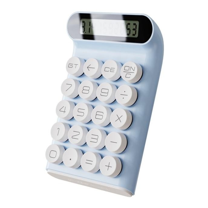 

m-4 LOCOCK Calculator Mechanical Switch Button - 10 Digits Murah