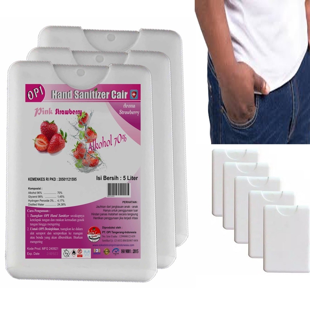 Hand sanitizer 20ml botol saku pocket hand sanitizer H260