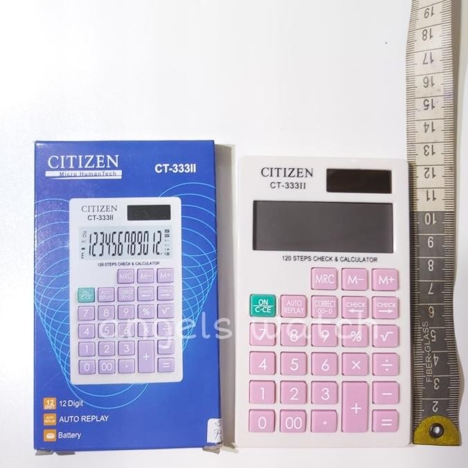 

ed-76 kalkulator kecil/ kalkulator saku/ kalkulator citizen CT-333II Murah