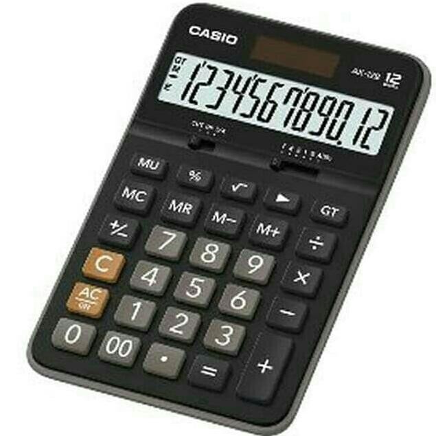 

Promo Hemat! kalkulator calculator casio ax-12b ax12b original garansi resmi Murah