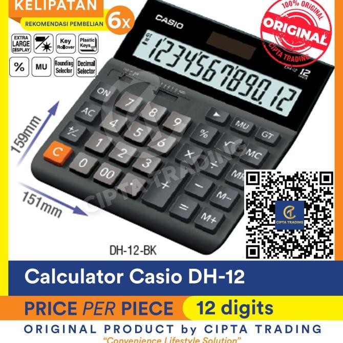 

Ex45 Calculator - Casio DH-12 Original
