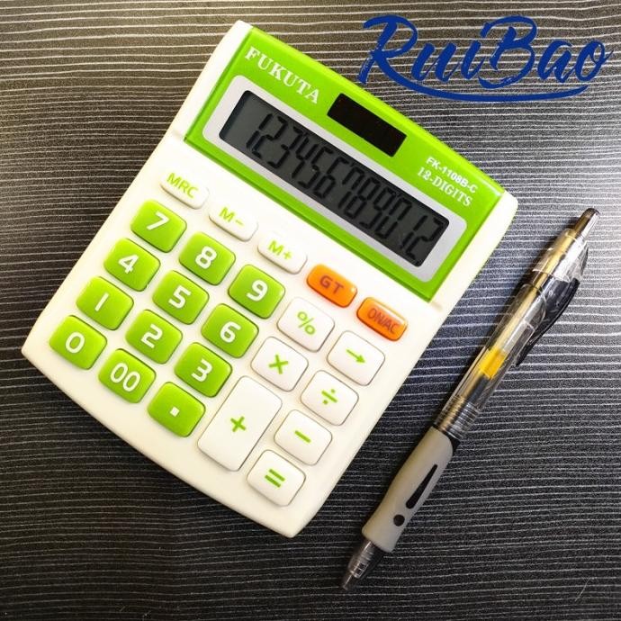 

ryu-56 Kalkulator FK - 1108 / Calculator 12 Digit Kalkulator Premium