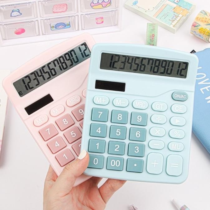 

iQ45 JK - KALKULATOR 12 DIGIT DUAL POWER | DIGITAL CALCULATOR 12 BIT CAHAYA Terlaris