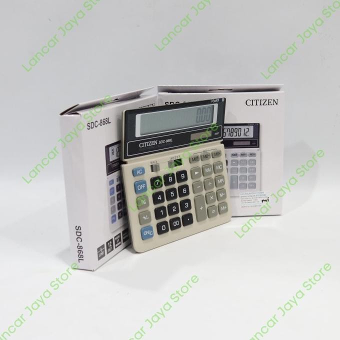 

SD83 CITIZEN SDC-868L KALKULATOR DESKTOP Sale