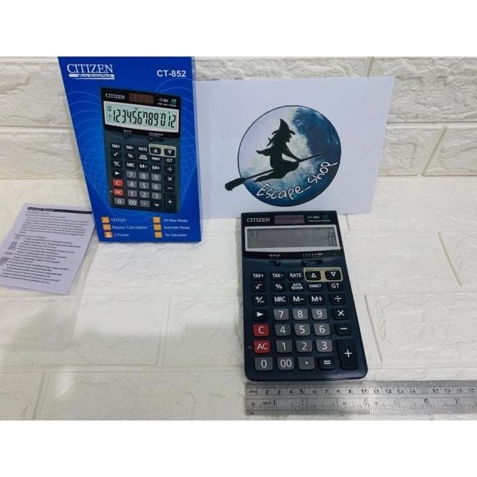 

Ok75 KALKULATOR CITIZEN CT 852 - CALCULATOR TYPE CT - 852 Sale