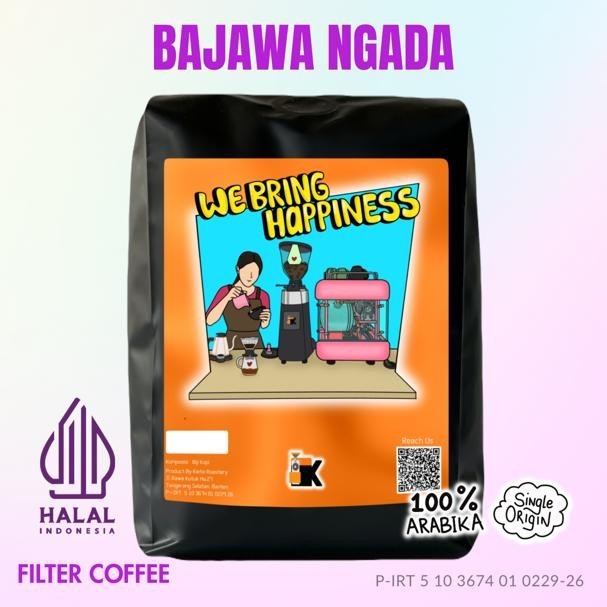 

Kopi Arabika Bajawa Flores 250Gr Bukan Untuk Espresso