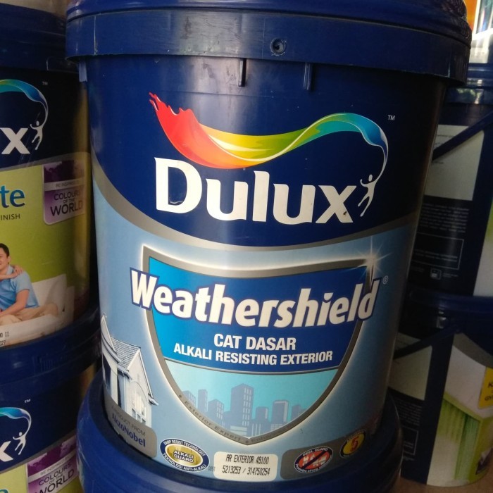 Barang Ready Dulux Weathershield Alkali Resisting Exterior 20L/Cat Dasar Exterior