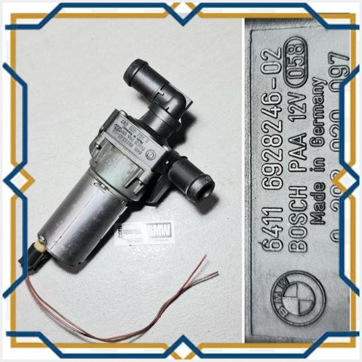 [BMW] EWP ELECTRIC WATER PUMP RADIATOR 12V BOSCH ORIGINAL UNTUK MOTOR RACING