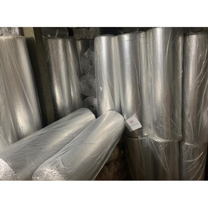 Alumunium Foil Bubble Roll, Peredam Panas Buble, Insulasi Genteng