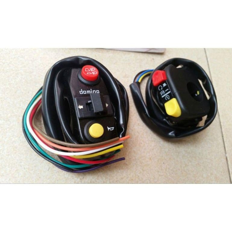 Diskon Saklar Kiri Domino Saklar Kanan Domino Set Kiri Kanan Universal Ninja Cbr Gsx Satria Fu Vixio