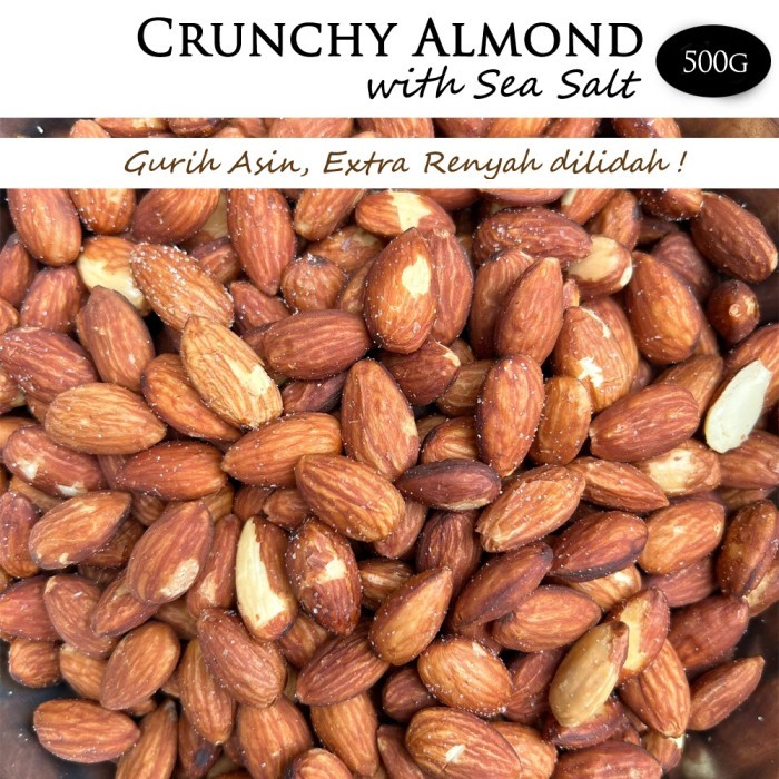 

BERMUTU Almond Roasted Kacang Almond Panggang 1kg