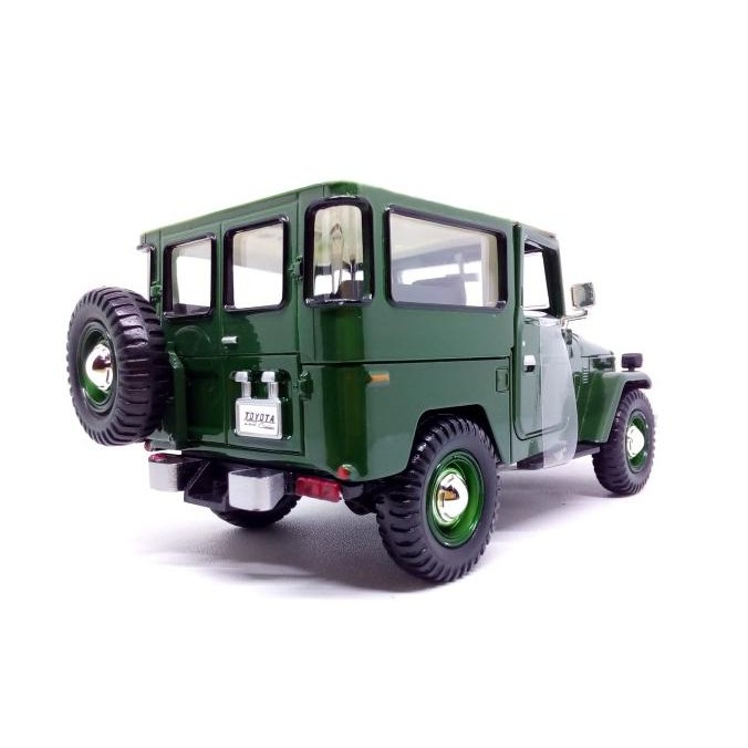 Diecast Miniatur Mobil Jeep Hardtop Toyota Land Cruiser Fj40 Hijau HT