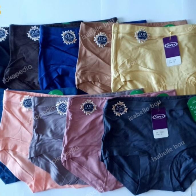 1 lusin celana dalam wanita sorex 1238 grosir size M. L. XL & XXL