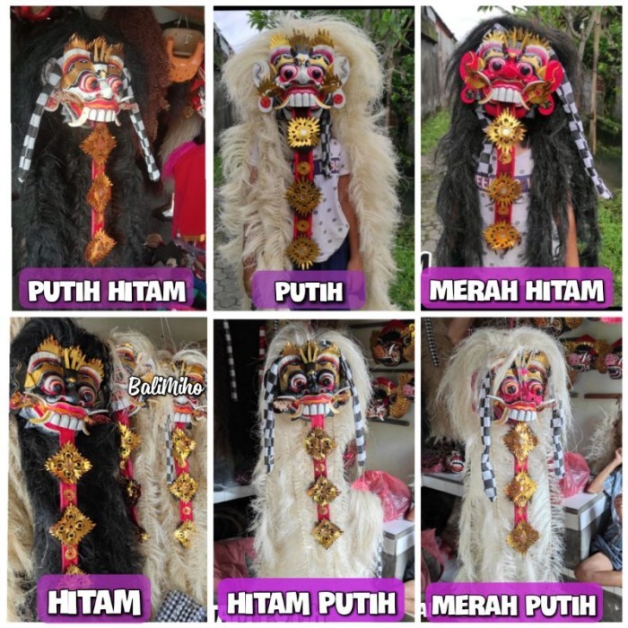 Ready Topeng Rangda Bali/Tapel Rangda/Topeng Leak