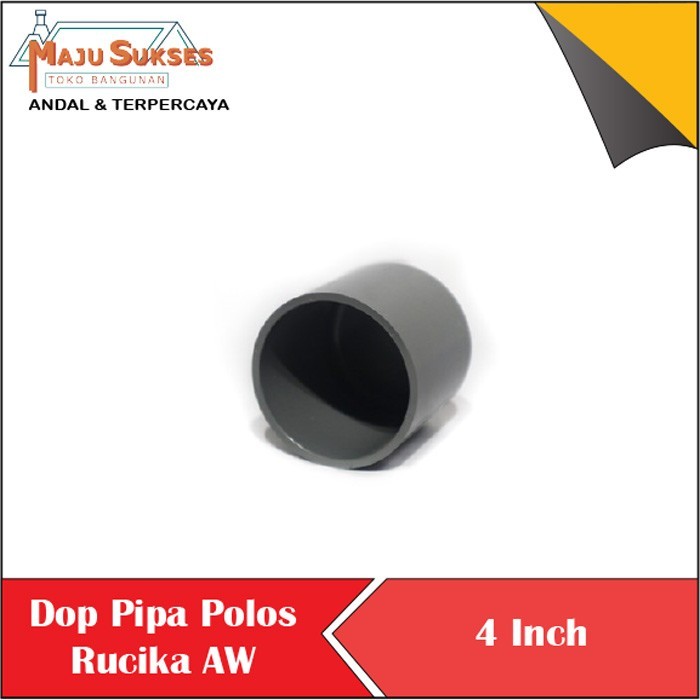 Dop Pipa Pvc Polos Aw Tutup Pralon Paralon 4 Inch Tms Harga Spesial