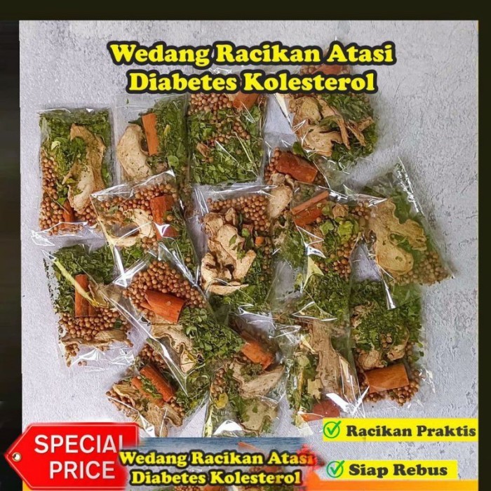 

.........] Wedang Teh Ketumbar Kayu Manis Jahe Daun Kelor Atasi Diabetes & Kolestrol Alami Herball