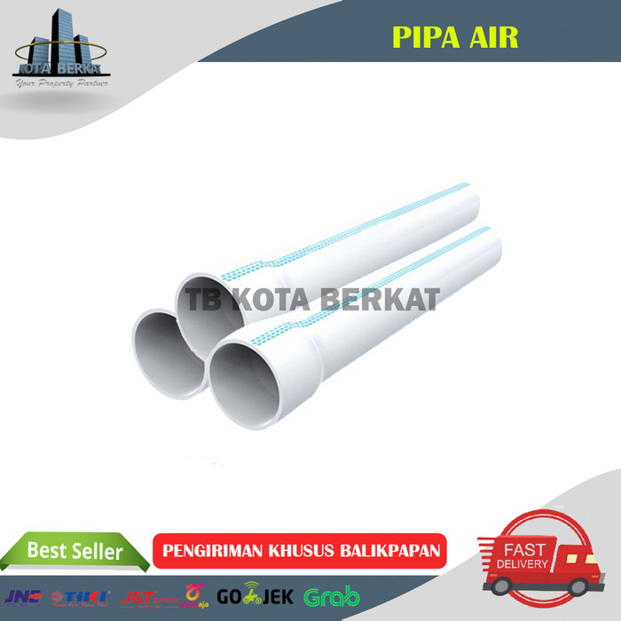 Pipa Pvc/ Pipa Paralon Target 3/4 Inch Aw 4 Meter Free Ongkir