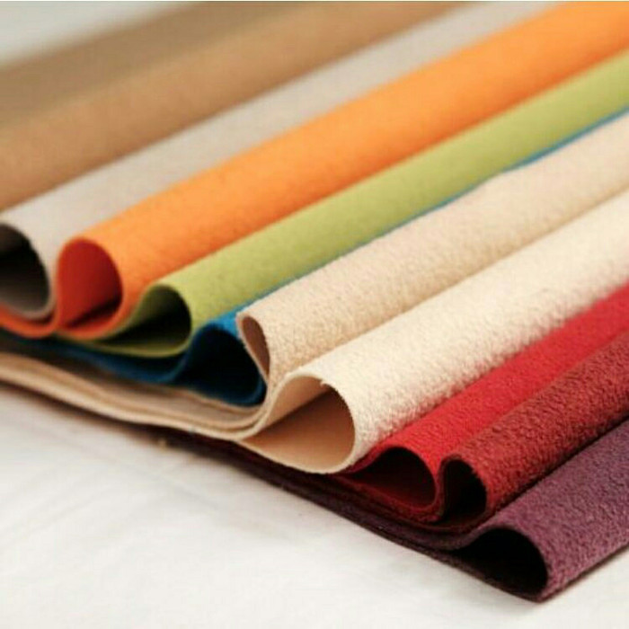 &<&<&<&] BAHAN KAIN SOFA / JOK MOBIL / KURSI REGENCY SUEDE TEBAL - VALENCIA