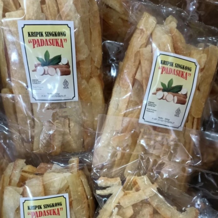 

TERMURAH Keripik singkong iris padasuka 350 gr