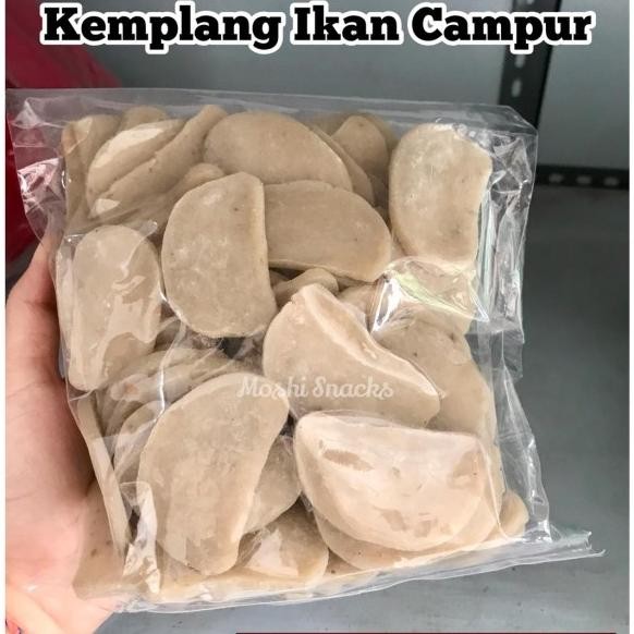 

Kerupuk Kemplang Mentah Ikan Campur Utk Lempah Darat 500Gr Bangka