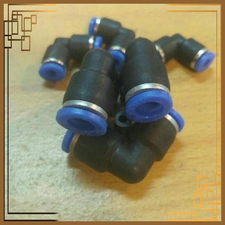 [SRB] Nepel / fitting pneumatic L selang pu 8 mm