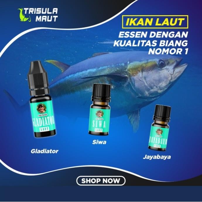 Viral Super Essen Ikan Laut Trisula Maut Paket Umpan Pancing Laut By Cepy Yanwar Cxv-38
