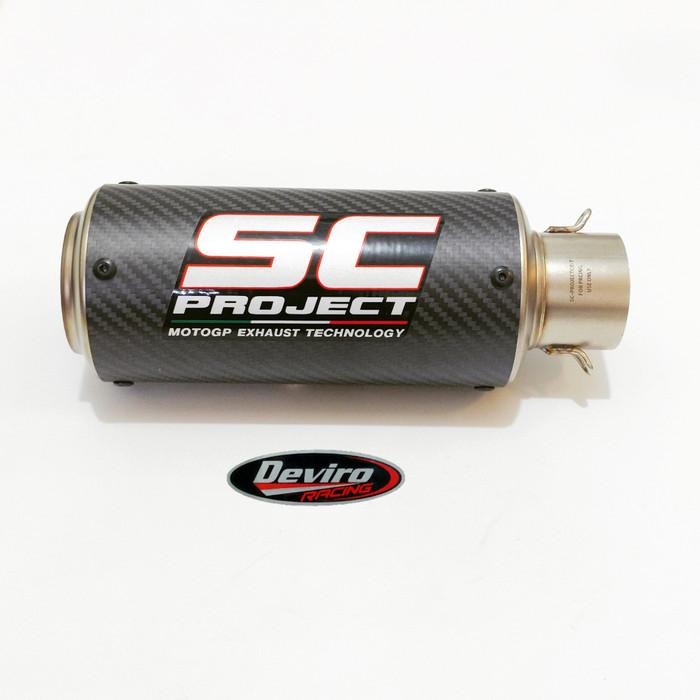 Knalpot SC-Project CR-T Carbon Import SO ZX25R ZX25RR ZX 25R 25RR 2023 Original