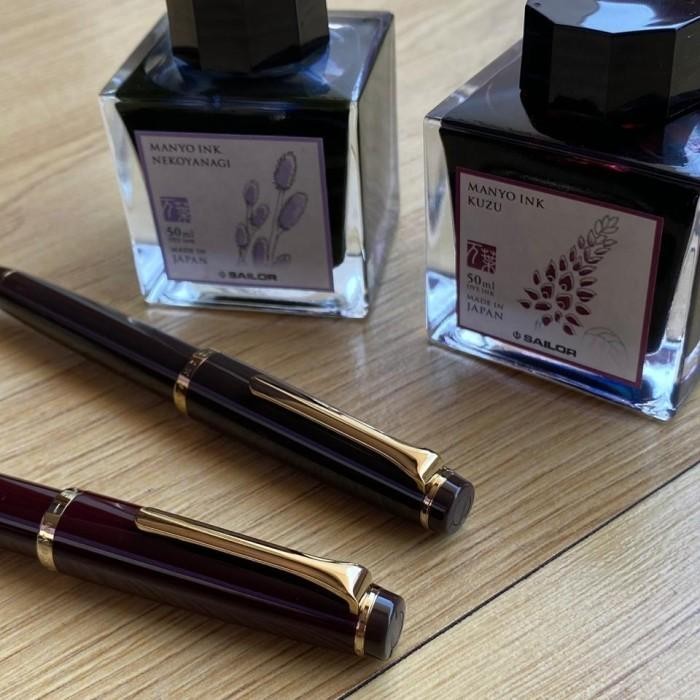 

Terbaru Sailor Lecoule Color Fountain Pen #Iroshizuku Kakuno Original