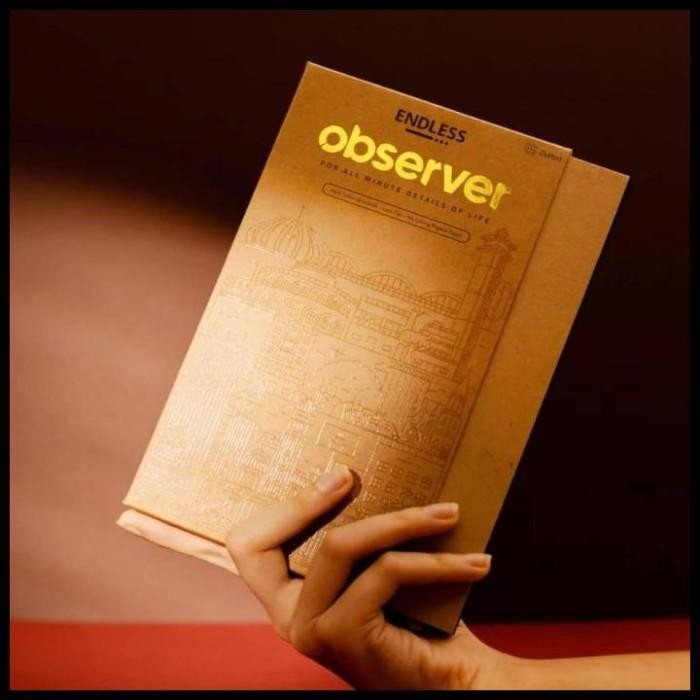 

Best Seller Endless Observer Fountain Pen Notebook A5 - Regalia Paper Original