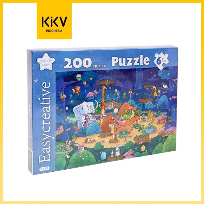 Jun - Kkv Gubu Puzzle Sea World Transportation Animal Concert 200Pcs