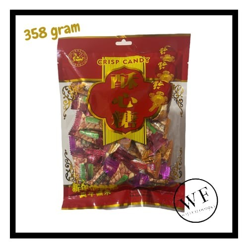 

Clj Crisp Candy Lentera 358G / Enting-Enting Permen Kacang Imlek 358G