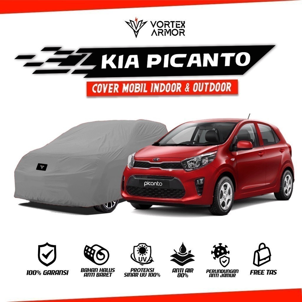 Cover Mobil Kia Picanto Cosmo / Sarung Mobil All New Kia Picanto / Selimut Kia Picanto 2009 2010