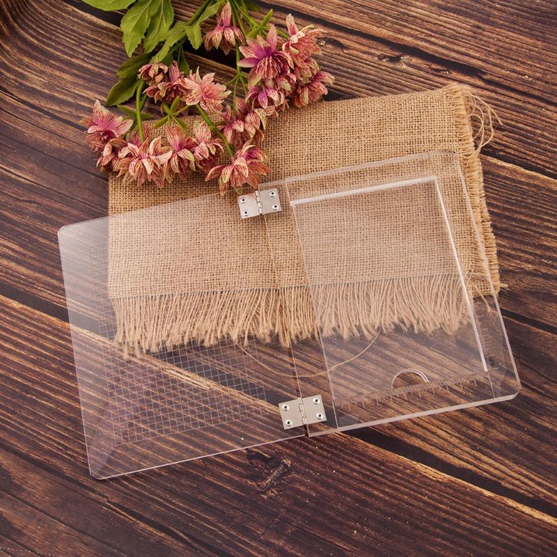 

love*DIY Handle Seal Stamp Block untuk Scrapbooking Photo Album Acrylic Stamps Position |eSJYDFPS|