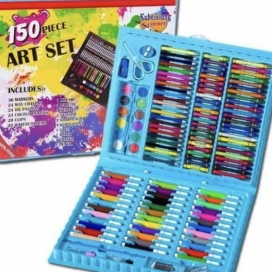 

Crayon Set 150 Alat Mewarnai Warna Set 150Pcs Sil Warna Krayon Set