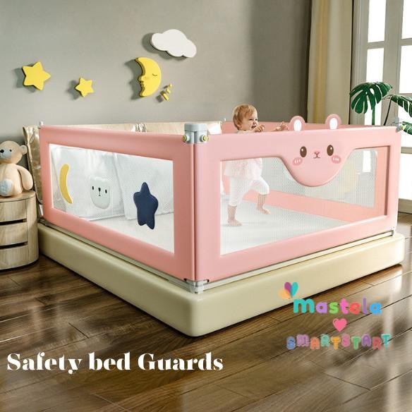 MASTELA Baby Bed Rail Safety Guard Bed Guard Rail Fence Pagar Pembatas