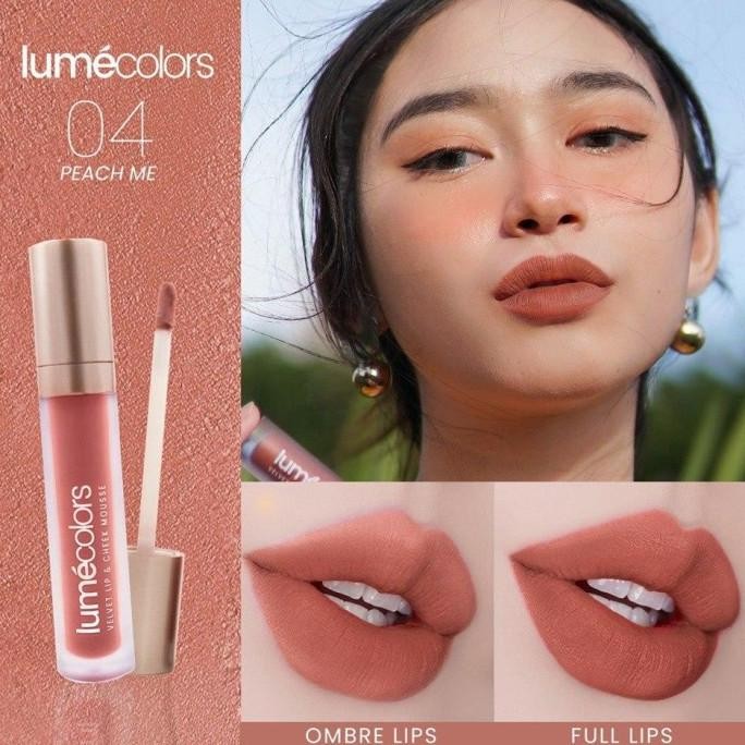Lipstik Lumlors Cheek Mousse Original Warna Peach Me Shp21