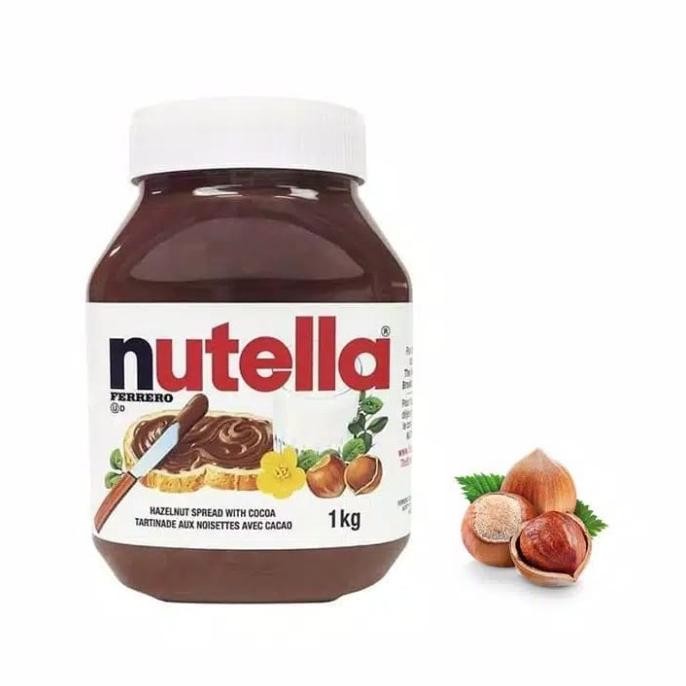 

Nutella Chocolate Hazelnut Spread Selai 1 Kg