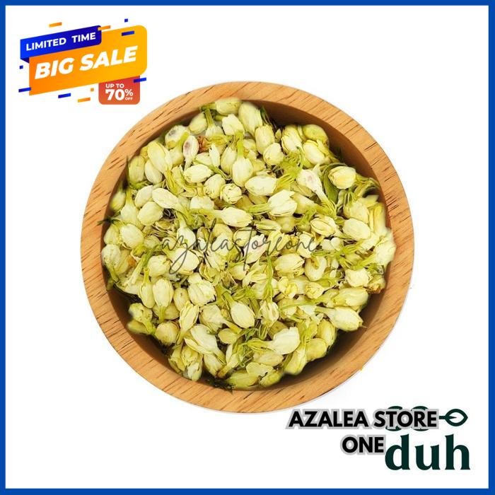 

TEH BUNGA MELATI UTUH / DRIED JASMINE FLOWER TEA TISANE 10 GRAM / 50 GRAM PRODUK TERBAIK !! BY AZALEA STORE